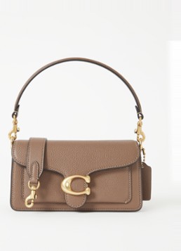 Coach Dames Tabby 20 schoudertas van leer met logo