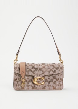 Coach Dames Tabby 26 schoudertas met pailletten en afneembare schouderriem