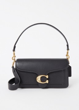 Coach Dames Tabby 26 schoudertas van leer in de kleur Zwart, maat: ONE SIZE