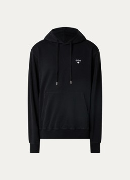 Arte Antwerp Heren Heart hoodie met logo in de kleur Zwart, maat: XL