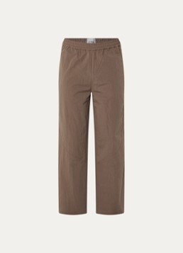 Arte Antwerp Heren Straight fit trackpants met steekzakken in de kleur Bruin, maat: S
