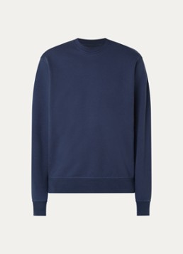 Arte Antwerp Heren Receipt sweater met backprint in de kleur Donkerblauw, maat: L
