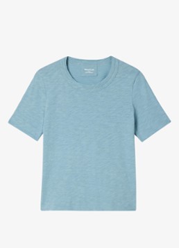 Whistles Dames Rosa T-shirt met ronde hals in de kleur Blauw