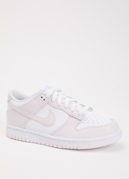 Nike Meisjes Dunk Low sneaker van leer in de kleur Lichtroze, maat: 36.5
