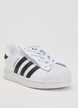 Adidas Jongens Superstar II sneaker met logo in de kleur Wit, maat: 21