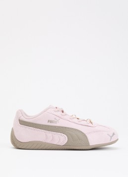 Puma Meisjes Speedcat sneaker van suède in de kleur Oudroze, maat: 31