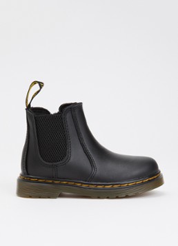Dr. Martens Meisjes 2976 Toddler chelsea boot van leer in de kleur Zwart, maat: EU22