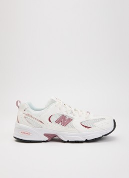 New Balance Meisjes 530 sneaker met mesh details in de kleur Wit, maat: 39