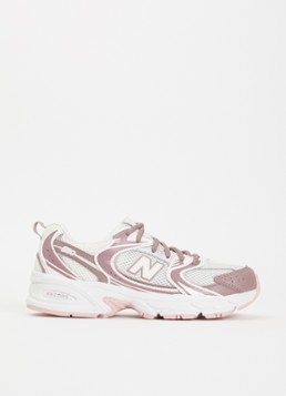 New Balance Meisjes 530 sneaker van mesh met logo in de kleur Roze, maat: 40
