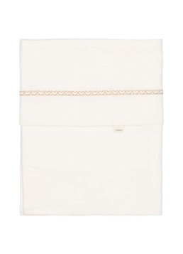 Koeka Meisjes Fall In Love wieglaken 80 x 100 cm in de kleur Wit, maat: 80x100