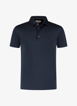 Aurélien Heren Regular fit polo in de kleur Dark Beige-251 / Beige