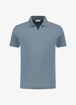 Aurélien Heren Regular fit polo in de kleur Navy-410