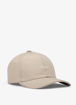 Aurélien Heren Baseball pet met logo in de kleur Beige-260 / Beige