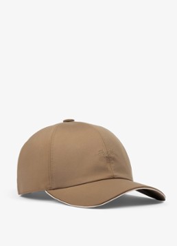 Aurélien Heren Baseball pet met logo in de kleur Caramel-261 / Bruin