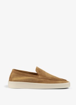 Aurélien Heren Urban loafer van suède in de kleur Beige-260