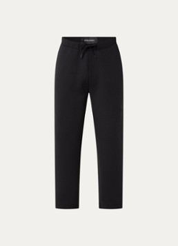 Lyle & Scott Heren Loose fit joggingbroek met trekkoord in de kleur Zwart, maat: XXL