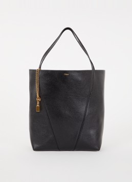 Chloé Dames Spin shopper van kalfsleer