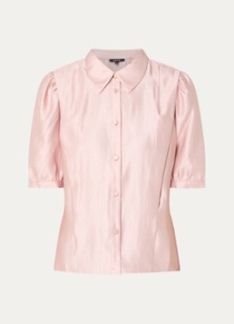 NIKKIE Dames Relizane blouse met plooidetail in de kleur Roze