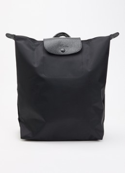 Longchamp Dames Le Pliage One rugzak M met leren details in de kleur Zwart