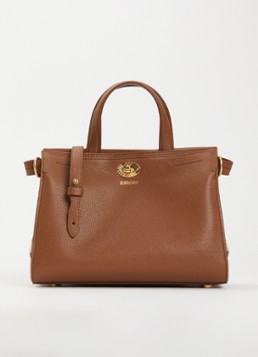 Burberry Dames Cotswolds small schoudertas van kalfsleer met ruitdessin