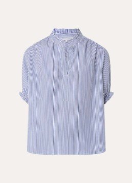 Gerard Darel Dames Clee tuniek met streepprint in de kleur Staalblauw