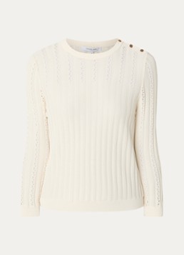 Gerard Darel Dames Lhena tuniek met bloemenprint in de kleur Donkerblauw