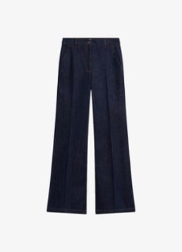 Gerard Darel Dames Ivy high waist straight leg jeans in de kleur Donkerblauw