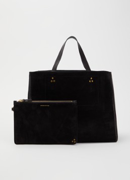 Jérôme Dreyfuss Dames Leon M shopper van kalfssuède