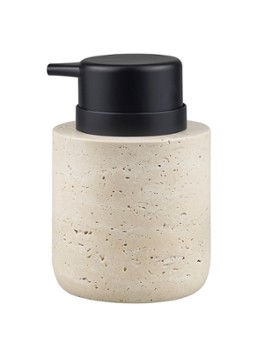 Mette Ditmer Travertine Low zeepdispenser van travertijn Beige - Deal