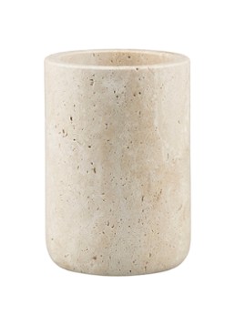 Mette Ditmer Travertine tandenborstelhouder van travertijn Beige - Deal