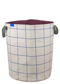 Mette Ditmer Mesh wasmand 50 cm Bordeauxrood - Deal