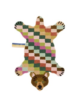 Doing Goods Archie Beer vloerkleed 145 x 97 cm Multicolor - Deal