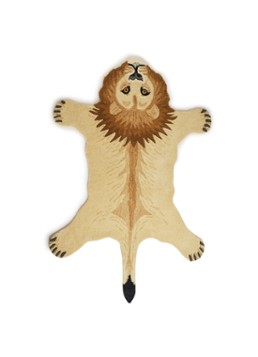 Doing Goods Moody Lion L vloerkleed 150 x 98 cm Beige - Deal