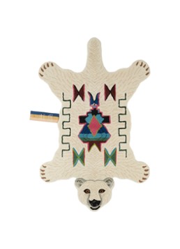 Doing Goods Kasbah IJsbeer vloerkleed 152 x 95 cm Gebroken wit - Deal