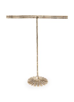 Doing Goods Dames Frida Bamboo sieradenhouder 30 cm in de kleur Goud, maat: 9x9x35