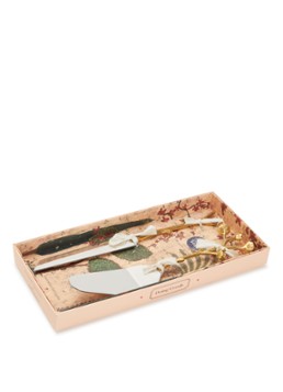 Doing Goods Ava taartmes en taartschep in giftbox Brons - Deal