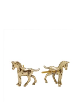 Doing Goods Spirit Horse deurknop rechts 6,5 cm Messing - Deal