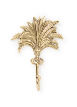 Doing Goods Marlin Palm wandhaak 14,5 cm Goud - Deal