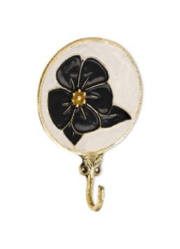 Doing Goods Lina Flower wandhaak 16,5 cm Goud - Deal