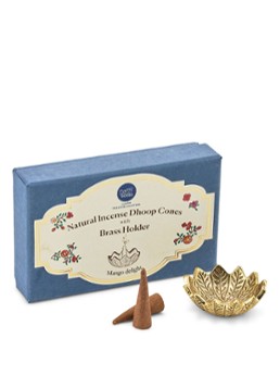 Doing Goods Incense Cones Giftset Mango Brons - Deal