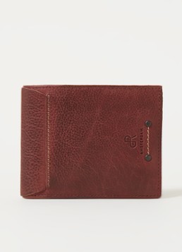 H.J. De Rooy Heren Portemonnee van leer in de kleur Donkerbruin, maat: 1 SIZE