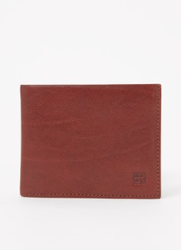H.J. De Rooy Heren Portemonnee van leer in de kleur Kastanjebruin, maat: One Size
