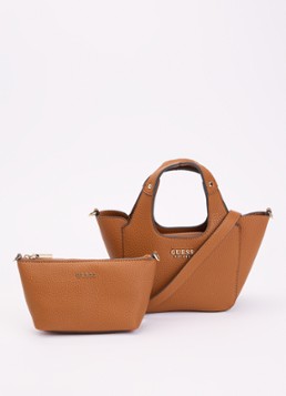 GUESS Dames Calista Mini crossbodytas met uitneembaar etui
