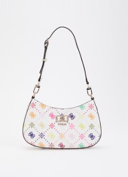GUESS Dames Emelie schoudertas met logoprint