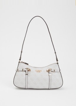 GUESS Dames Leona schoudertas met logoprint