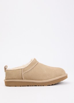UGG Meisjes Classic Micro instapper van suède in de kleur Beige, maat: 36