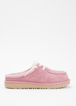 UGG Meisjes Tasman instapper van suède in de kleur Roze, maat: 32.5