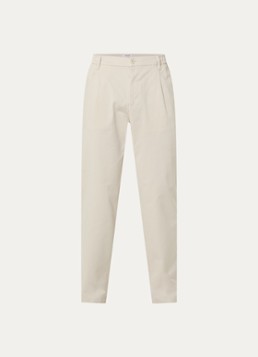 Replay Heren Straight fit chino met steekzakken in de kleur Creme, maat: W34/L32