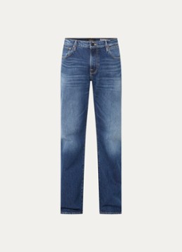 Replay Heren Aideen straight leg jeans met medium wassing in de kleur Indigo, maat: W29/L32