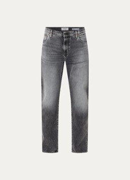Replay Heren Aideen slim fit jeans met gekleurde wassing in de kleur Grijs, maat: W30/L32